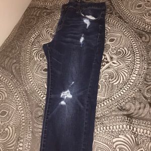 American eagle ripped jeans